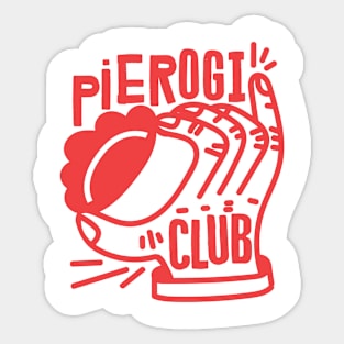 Pierogi Club Sticker
